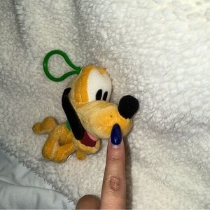 Pluto Disney Plush Keychain